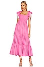 view 2 of 5 Jade Maxi Dress in Saint Barth Neon Pink