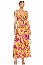 view 1 of 4 Magda Dress in Flowers Print