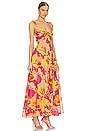 view 2 of 4 Magda Dress in Flowers Print