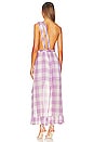 view 3 of 4 Serena Dress in Gingham Lavender