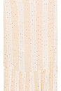 view 4 of 4 Zahara Dress in Saint Barth Stripes Off White Beige