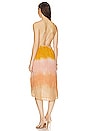 view 3 of 3 Celia Dress in Tie Dye Peach