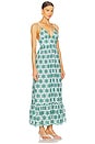 view 2 of 4 Louve Dress in Eyelet Green