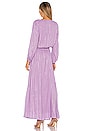 view 3 of 4 ROBE MAXI LAURA in Roma Lavender