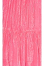 view 4 of 4 Lotus Short Dress in Neon Pink