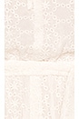 view 4 of 4 Noa Romper in Georgette Off White