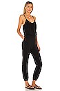 view 2 of 3 Spaghetti Strap Jumpsuit in Black