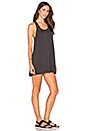 view 2 of 3 Texture Jersey Tank Dress in Old Black