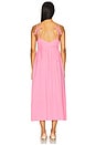 view 3 of 3 Gauze Tie Strap Dress in Azalea
