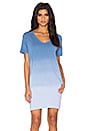 view 1 of 4 Ombre T-Shirt Dress in Denim