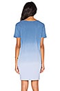 view 3 of 4 Ombre T-Shirt Dress in Denim