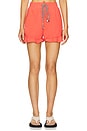view 1 of 4 Flutter Short in Coral