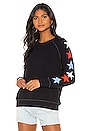 view 1 of 4 Stars Raglan Sweatshirt in Navy