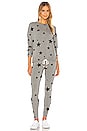 view 4 of 4 Stars Cinched Waist Sweatshirt in Heather Grey