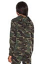 view 3 of 4 Heart Dark Camo Hoodie in Army