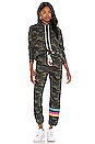 view 4 of 4 Heart Dark Camo Hoodie in Army