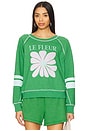 view 1 of 4 Le Fleur Raglan Sweatshirt in Green Garden