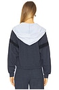 view 3 of 4 Half Placket Hoodie in Deep Navy