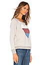 view 2 of 4 SWEAT HEART RAGLAN in Heather Grey