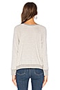 view 3 of 4 SWEAT HEART RAGLAN in Heather Grey