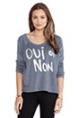 view 1 of 3 PULL OUI OU NON in Grey Blue