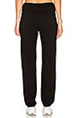 view 3 of 4 Light Terry Sweatpants in Black