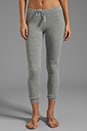 view 1 of 6 Skinny Sweatpants in Heather Grey