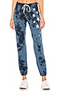 view 1 of 4 Scattered Stars Sweatpants in Navy Tie Dye