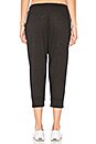 view 3 of 4 Star Drop Crotch Sweatpant in Soft Black