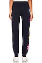 view 3 of 4 Side Stars Cozy Cashmere Blend Sweatpants in Navy