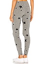 view 3 of 4 Stars Yoga Pant in Heather Grey