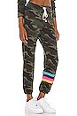 view 2 of 4 Stripes Dark Camo Pants in Army