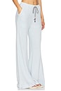 view 2 of 6 Mesh Wide Leg Pant in Chambray