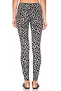 view 3 of 3 Leopard Yoga Pant in Heather Grey