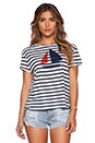 view 1 of 3 Sailboat Loose Crew Tee in Deep Sea