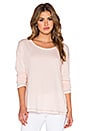 view 1 of 3 Drop Shoulder Long Sleeve Tee in Petal