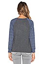 view 3 of 3 Tres Jolie Open Side Long Sleeve Tee in Klein Blue
