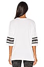 view 3 of 4 Oversized Pocket Tee in White