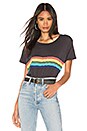 view 1 of 4 Rainbow Vintage Tee in Soft Black