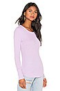 view 2 of 4 Long Sleeve Tee in Lavender