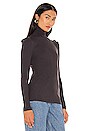 view 2 of 5 Puff Sleeve Turtleneck in Coal
