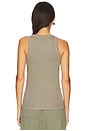 view 3 of 4 High Crew Tank Top in Fern