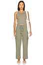 view 4 of 4 High Crew Tank Top in Fern