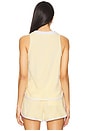 view 4 of 5 Loop Terry Tank Top in Lemon Tint