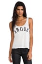view 1 of 4 Amour Boxy Tank in White