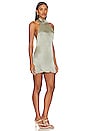 view 2 of 3 X Revolve Halter Mini Dress in Dark Sage