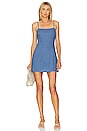 view 1 of 3 x REVOLVE Linen Mini Dress in Blue