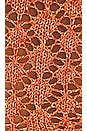 view 4 of 4 X Revolve Long Sleeve Crochet Maxi Dress in Orange Shimmer