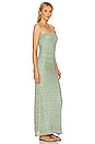 view 2 of 4 x REVOLVE Strapless Crochet Maxi Dress in Green Shimmer