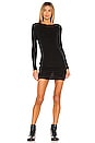 view 1 of 5 Lounge Dharma Knit Dress in Black